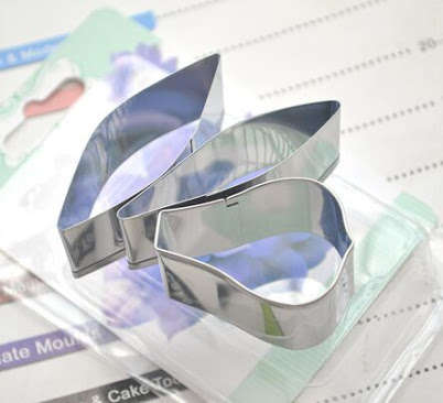 Clematis Metal Fondant cutters