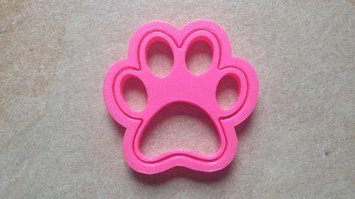 Paw cookie cutter 7x6.5cm
