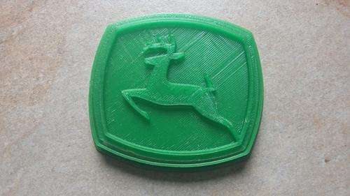 John Deere cookie cutter, 7.5x7cm