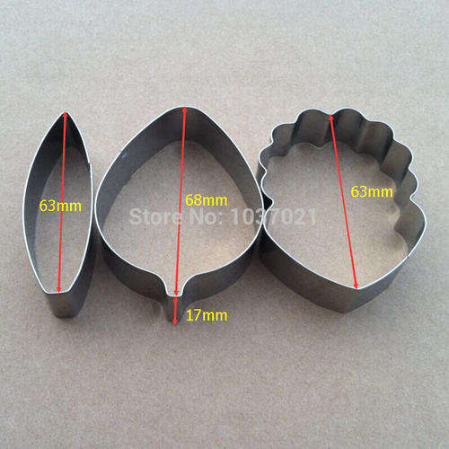 Cattleya Orchid Metal Fondant cutters