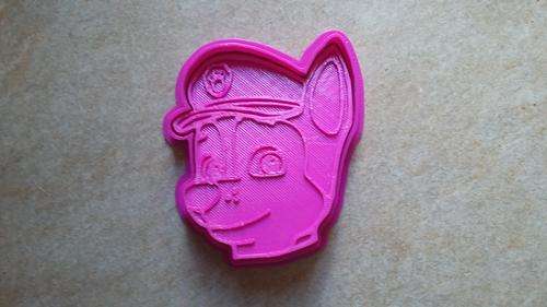 Paw patrol dog cookie cutter
