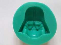 Silicone Star Darthvader, Star wars 4x4cm
