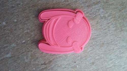 Lettie fondant cutter, 8x6.5cm