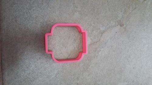 Lego head  fondant cutter, 4.5x4cm