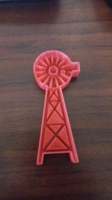 Windmill cookie cutter, 8x3.5cm