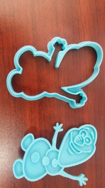 Frozen cookie cutter  Olaf 8x5.5cm