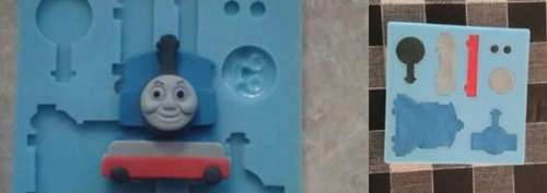 Silicone mould thomas assemble it