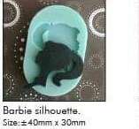 BArbie silhouette Mould