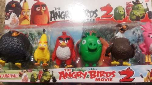 Angry Bird figurine set (size of red bird 7cm)