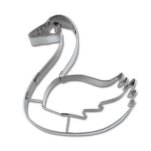 Swan Metal cookie cutter shape, 7x7cm