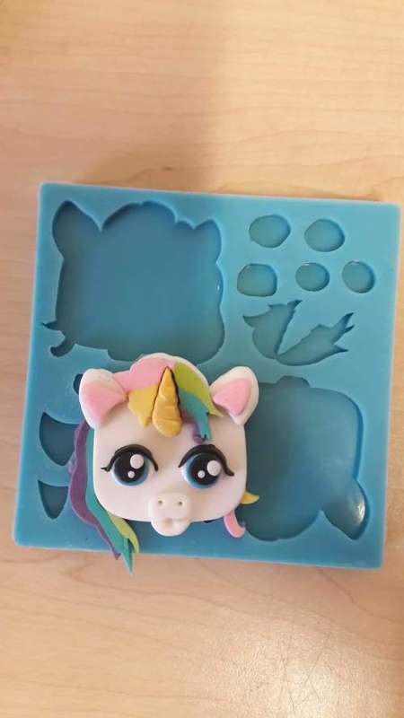 Silicone mould  asemble it unicorn my little pony