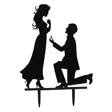 Acrylic cake topper was R100 now R60