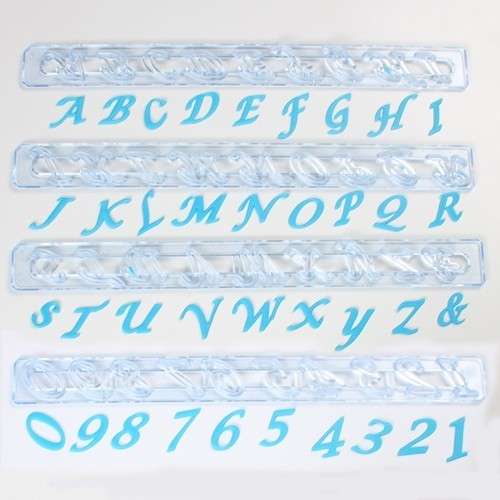 Lower and upper case italics tappits