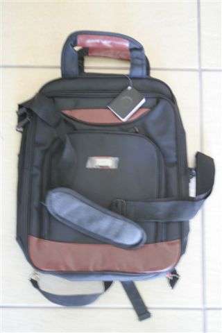 Black Laptop Backpack with shoulder belt - Bargain only R90, Never to be repeated