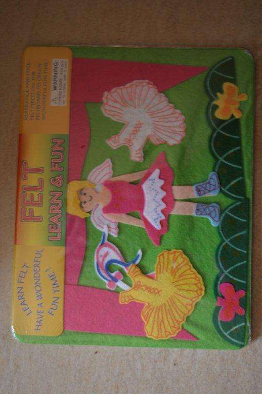 Felt pieces on felt board , Dancing Ballerina