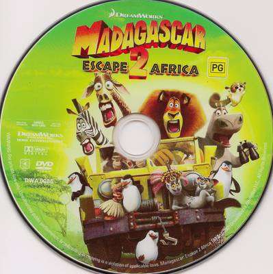 Madagascar 2 Escape 2 Africa DVD, Sealed