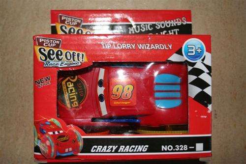 Lightning McQueen, with Music, sound and light