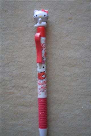 Red Hello Kitty Pen