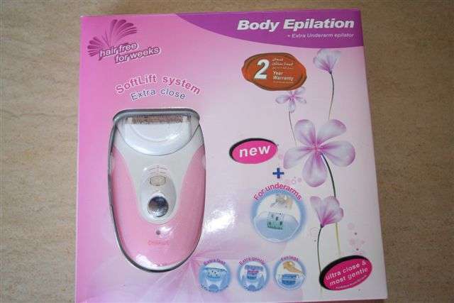 Pink Lady Epilator with charger