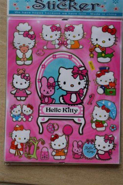Hello kitty stickers