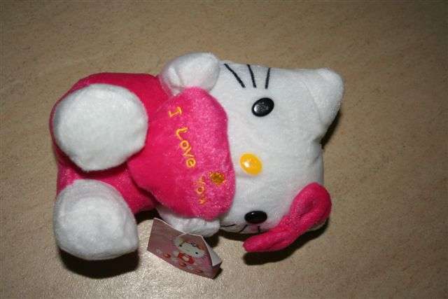 Hello Kitty 18cm Doll Pink
