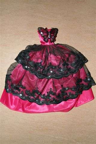 Barbie Dress with sequins