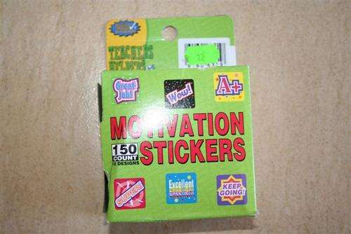150 Motivational stickers