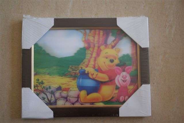 3D Winnie Pooh picture 17.5cm x 22.5
