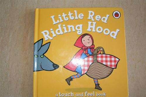 Little red Riding hood, a touch and feel book-  Childrens story book - Ladybird
