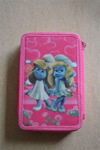 Smurf stationery set