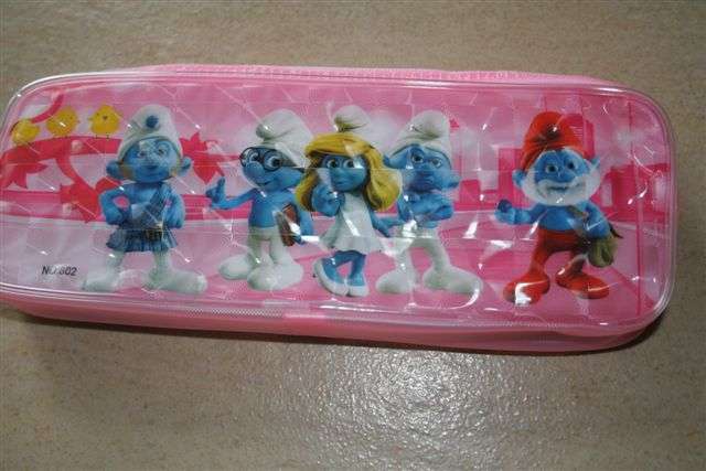 Smurf pencil case