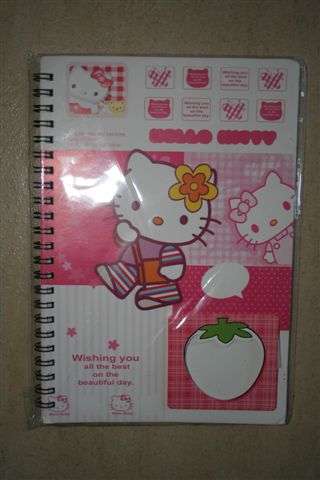 Hello Kitty Note book