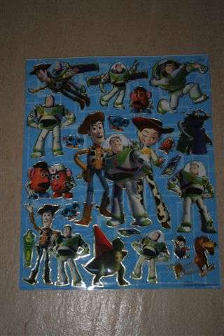 Toy story stickers