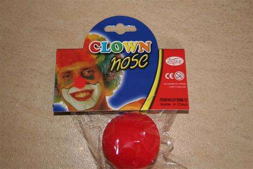 Clown red nose