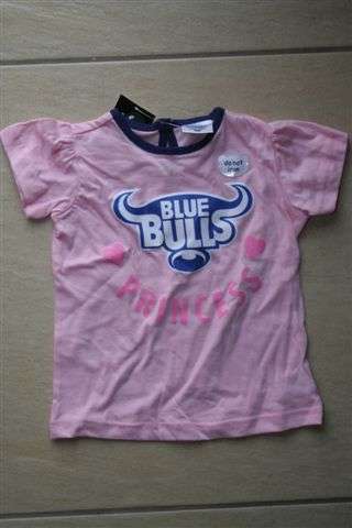 Blue Bulls princess t shirt 12-18 months