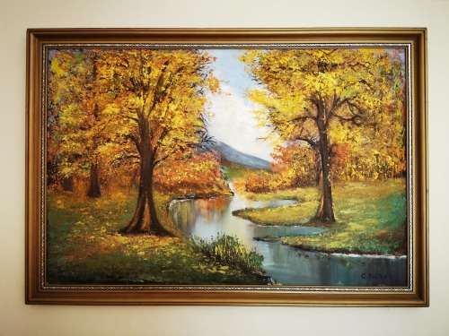 River and Trees