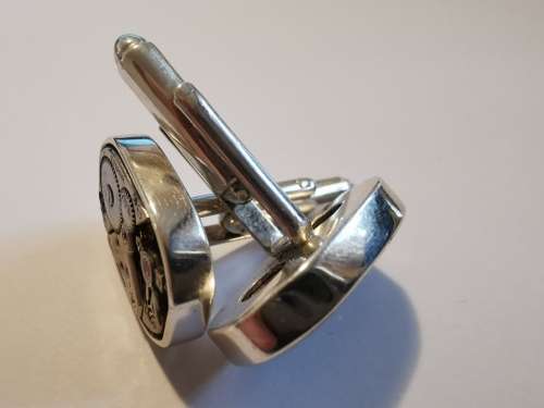 CUFFLINKS - ETERNA movement. BESPOKE!