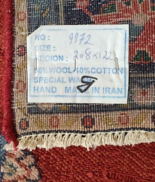 Vibrant Persian Hand Knotted Golpayegan Rug