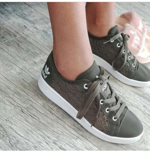 Adidas lace ladies sneakers