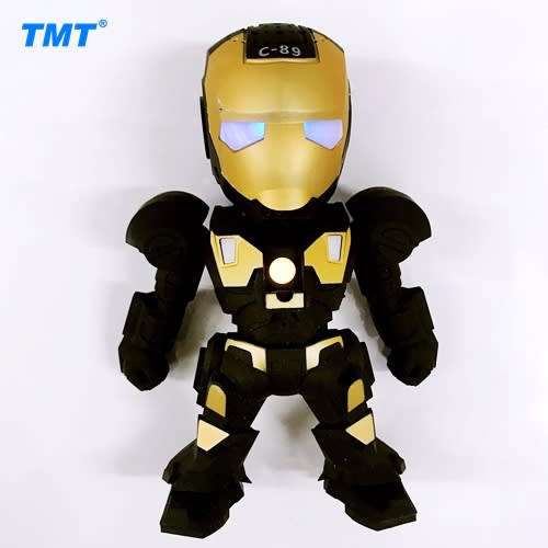 Iron Man Portable Multimedia Speaker - 4 Colors Available