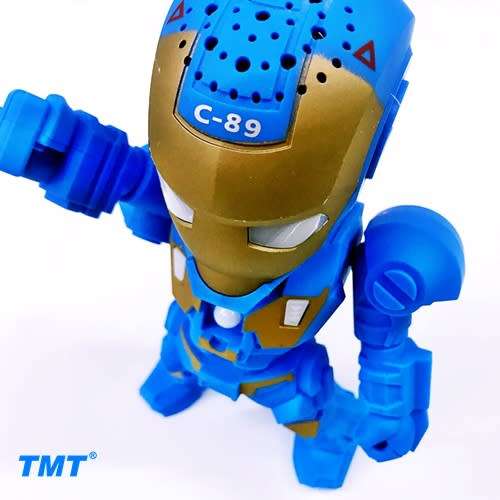 Iron Man Portable Multimedia Speaker - 4 Colors Available