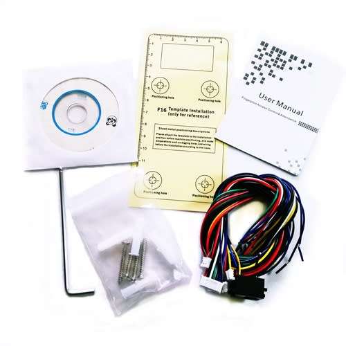 RFID + Biometric Fingerprint Access Control & Time Attendance Monitor