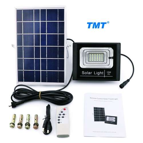 10W Ultra Bright Solar Powered Floodlight with Remote Control | Wholesale from 6pcs up