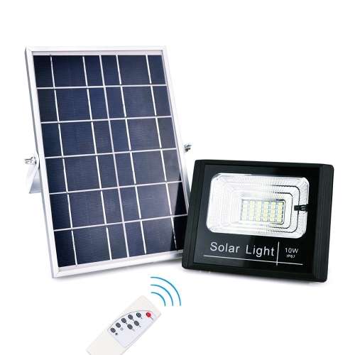10W Ultra Bright Solar Powered Floodlight with Remote Control 