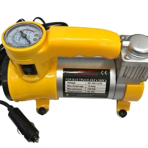 DC12V 150PSI Portable Heavy Duty Air Compressor with Working Light | TMT Durban