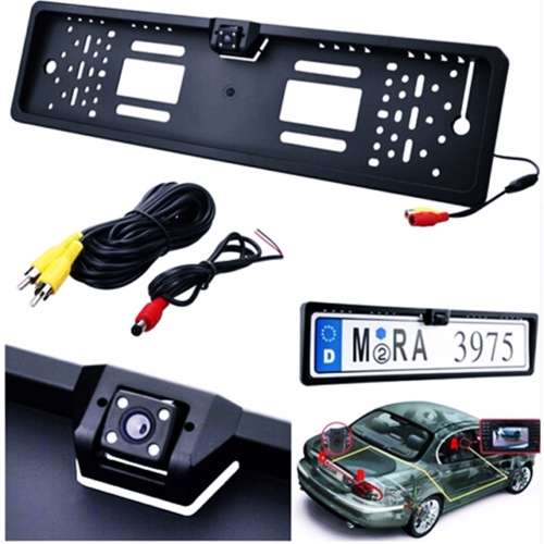 European License Plate Reverse Camera
