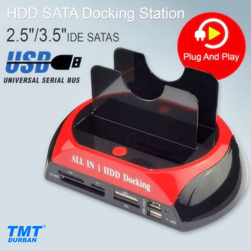 All in 1 HDD Docking Station for 2.5"/3.5" SATA/IDE