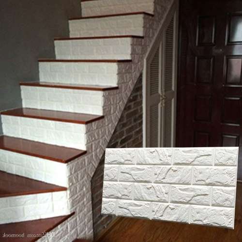 3D Brick Wall Foam Sticker