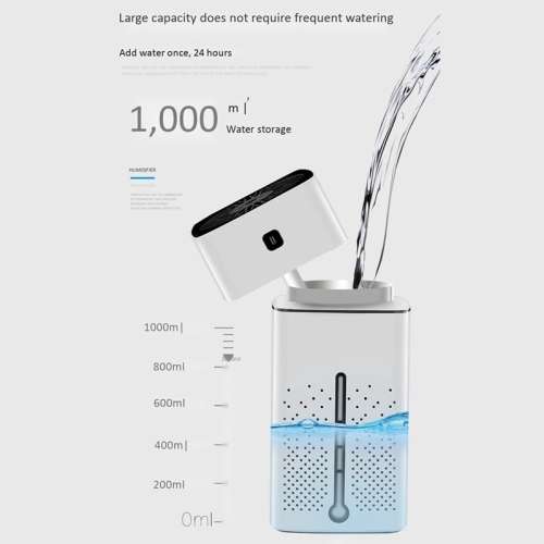 1LTR Air Purifier Essential Aromas Oil Diffuser 7 Color LED Night Light Ultrasonic Humidifier