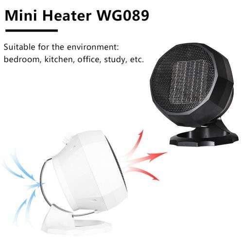 1800W Mini Indoor Fan Ceramic Heater
